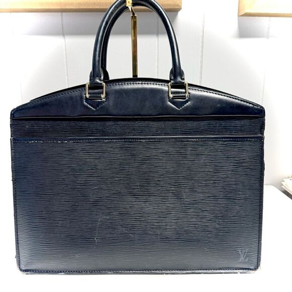 VINTAGE LV Louis Vuitton Black Epi Leather Riviera - Picture 1 of 16